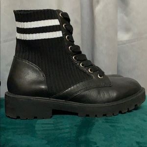 Steve Madden combat boots